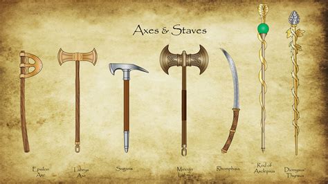 greek mythology weapons